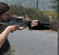 Custom SIG 553 rifle variant in DayZ